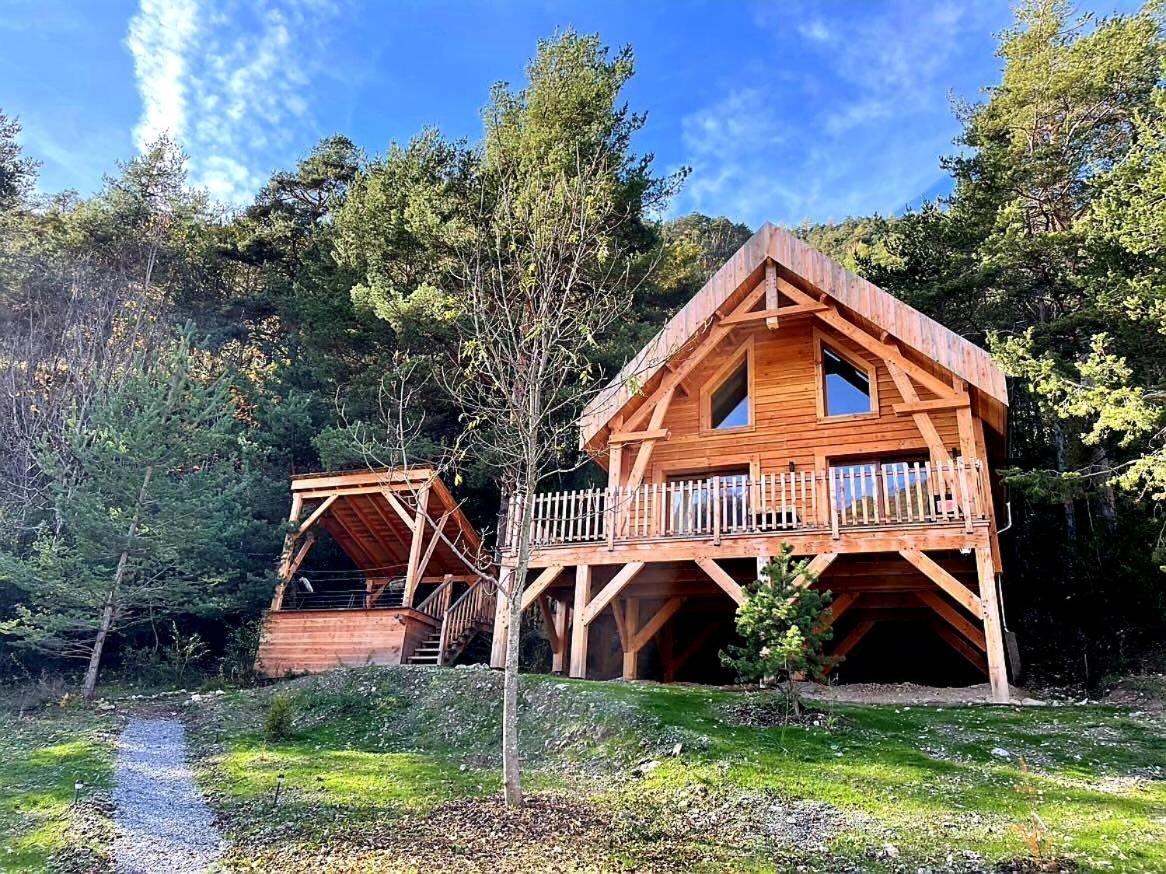 Chalet L'Empreinte Saint-Étienne-de-Tinée 외부 사진